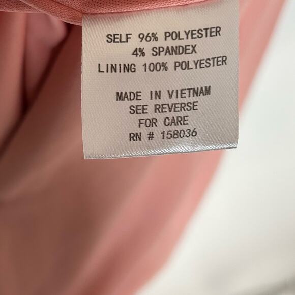 BIRDY GREY Shamin V Neck Crepe Gown in Rose Quartz - Picture 7 of 8